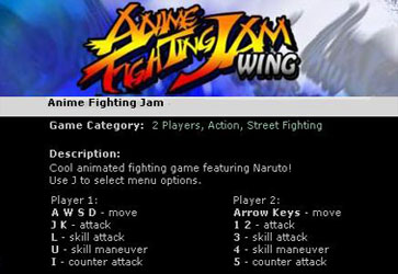 Anime Jam Fighting